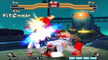 Ryu & Ken Vs. Jin & Kazuya - Hyper Street Fighter IV Mugen Edition _TerribleT