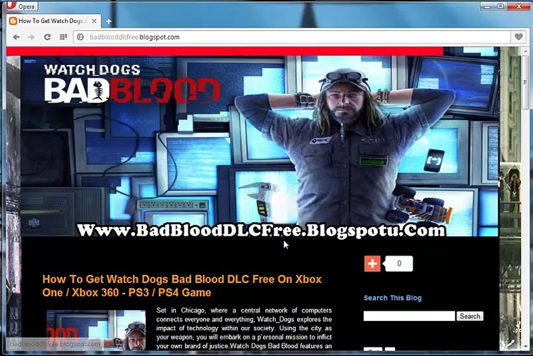 How to Get Watch Dogs Bad Blood DLC Game Crack Free - Tutorial