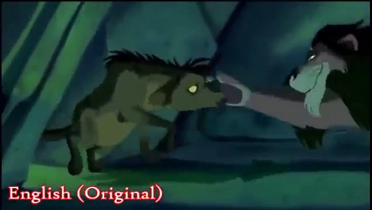 The Lion King- Be Prepared (One Line Multilanguage)