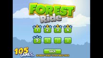 forest ride, The race on the bike in the woods, cartoons for boys, informative video
