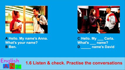 Unit 1 - Hello - Học Tiếng Anh Giao Tiếp New Headway - Beginner