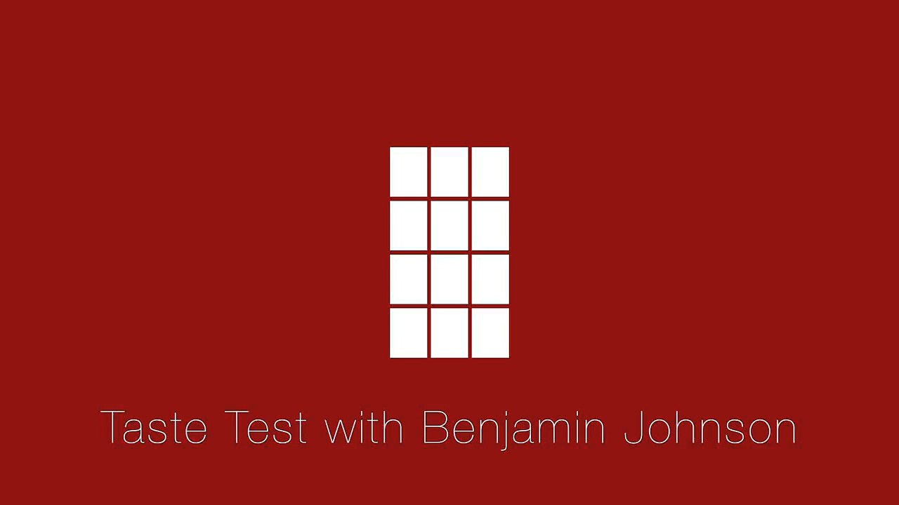 ChefSteps Taste Test with Benjamin Johnson