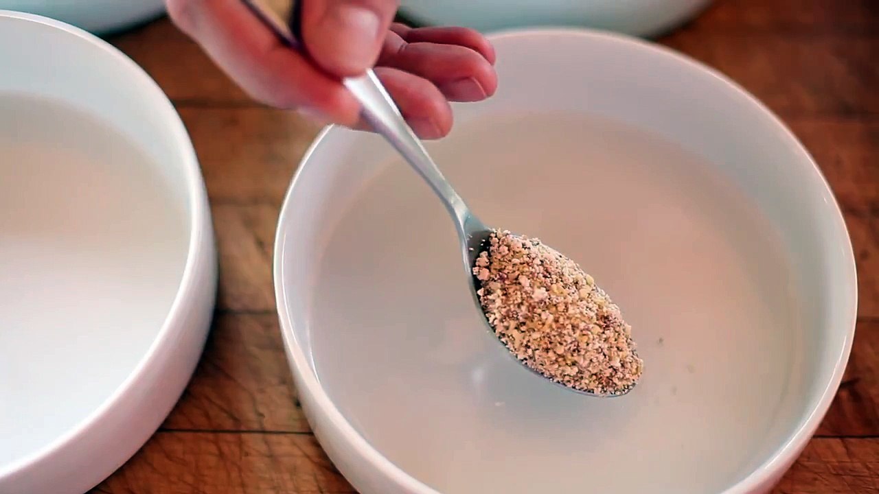 Flourless Carrot Cake, Rum Ice Cream, Sea Foam Powder, Marshmallow