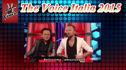 Roberta Carrese canta "Pensiero stupendo" The Voice of Italy 2015 prima puntata Blind Aud