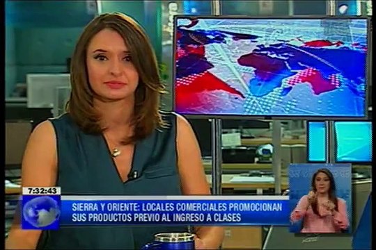 Sierra y Oriente- Locales comerciales promocionan sus productos previo al ingreso a clases