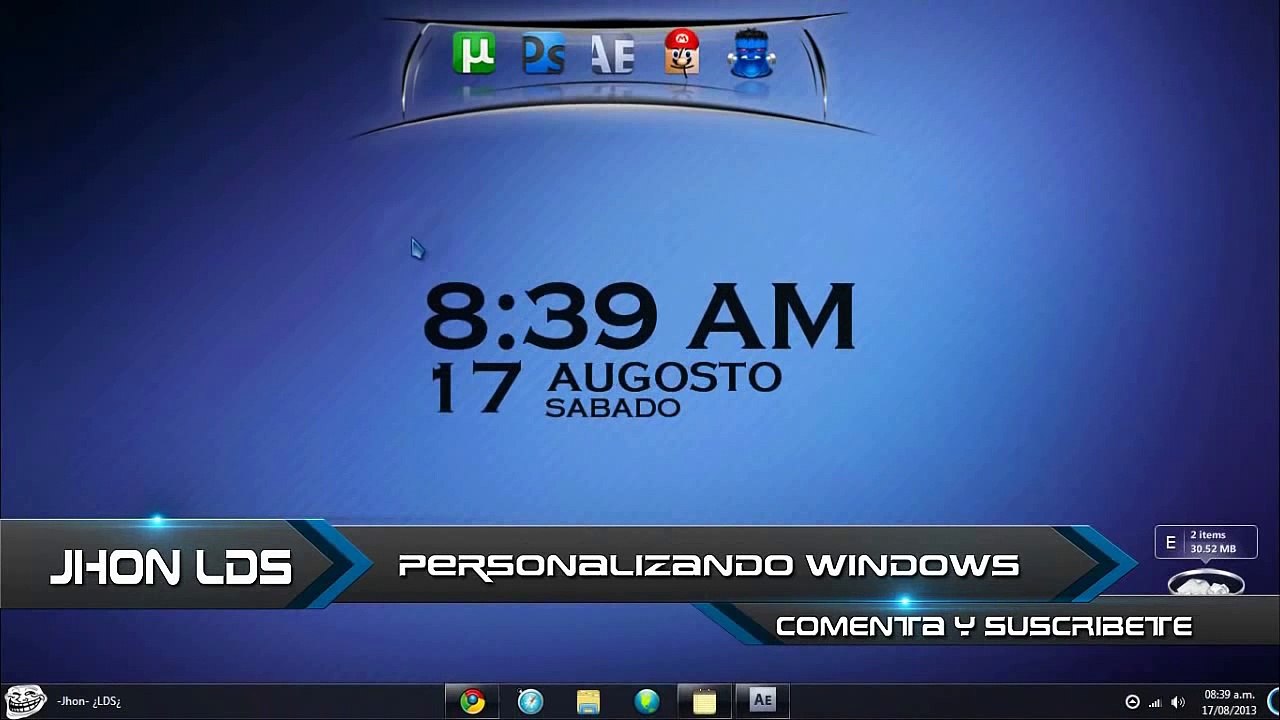 Banner Editable ( Titulo de Noticias ) Para tus Videos - FACIL