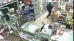 Liquor Store Robbery Captured on Video in Newton