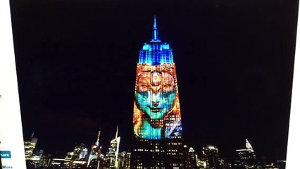 Goddess Kali  The Dark Mother Illuminates Over New York City