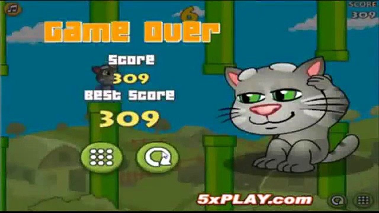 Flapp Talking Tom || game for kids 2015 ❤❤❤
