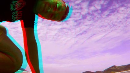 Filme em 3D, ver com óculos 3D, Mtb,  Ubatuba, SP, Brasil, bike, passeio,mares e praias, Stand up paddle, caiaque reciclados em 3 D