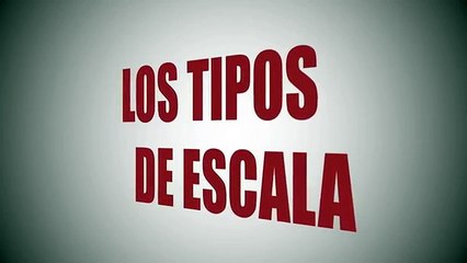 Cuales son los tipos de escala en un video