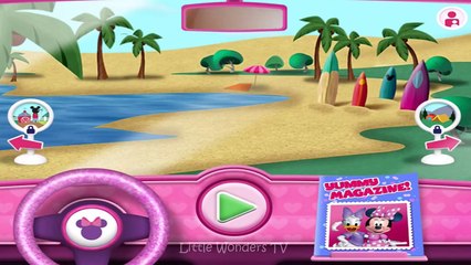 Minnie's Food Truck Part 1 - Minnie Mouse & Daisy Duck - iPad app demo for kids