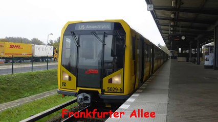 U-Bahn Berlin - Ansagen der U5 (Stand 26.10.2014)