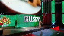 Roman Reigns vs. Rusev (w/ Summer Rae)