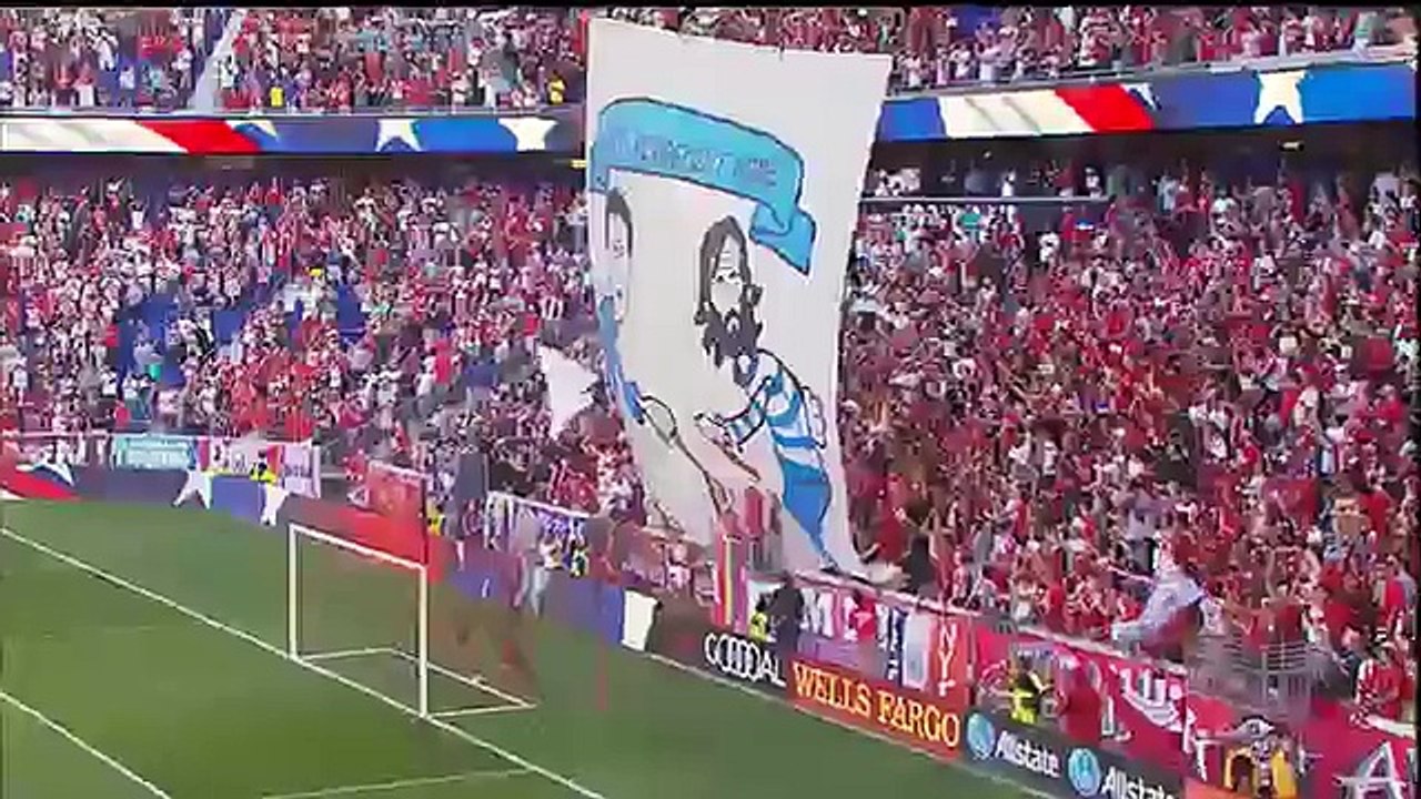 New York Red Bulls fans troll New York City FC - 2015 MLS Highlights