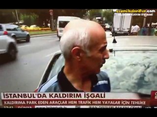 Hatası Yüzüne Vurulan Şöförün Tepkisi