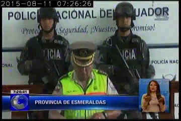 En esmeraldas decomisan armamento militar