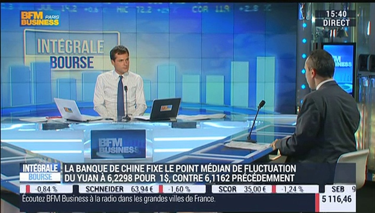 Chine: "La dévaluation de sa monnaie est une relance de crédit, relance purement monétaire": Jean-Jacques Ohana - 11/08