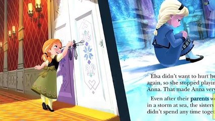♥ DISNEY'S FROZEN Story Book Read Along! Great Children's Bedtime Story