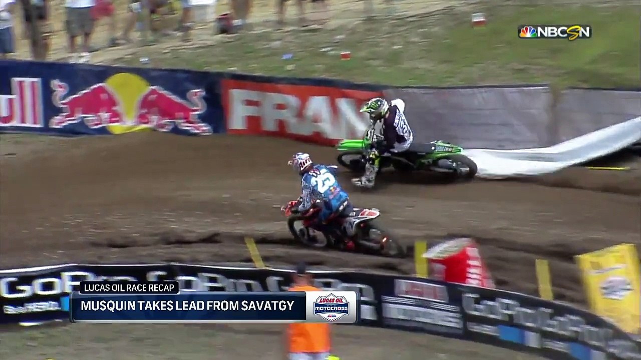 Pro Motocross 2015 Red Bull Unadilla National Race Highlights