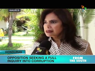 Honduras: Opposition Seeks Full Inquiry into Corruption