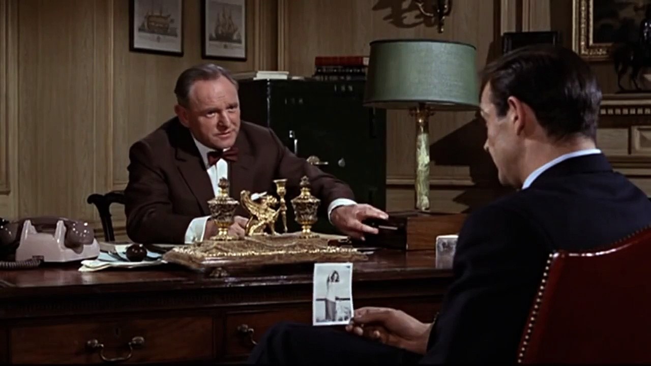 First Appearance of Desmond Llewelyn as Q - From Russia With Love HD