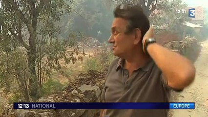 Une série d'incendies touche le Portugal