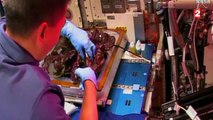 Des astronautes dégustent la première laitue cultivée dans l'espace