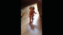 Little Baby Gemma dancing to 