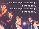 One Direction - Teenage Dirtbag Lyrics