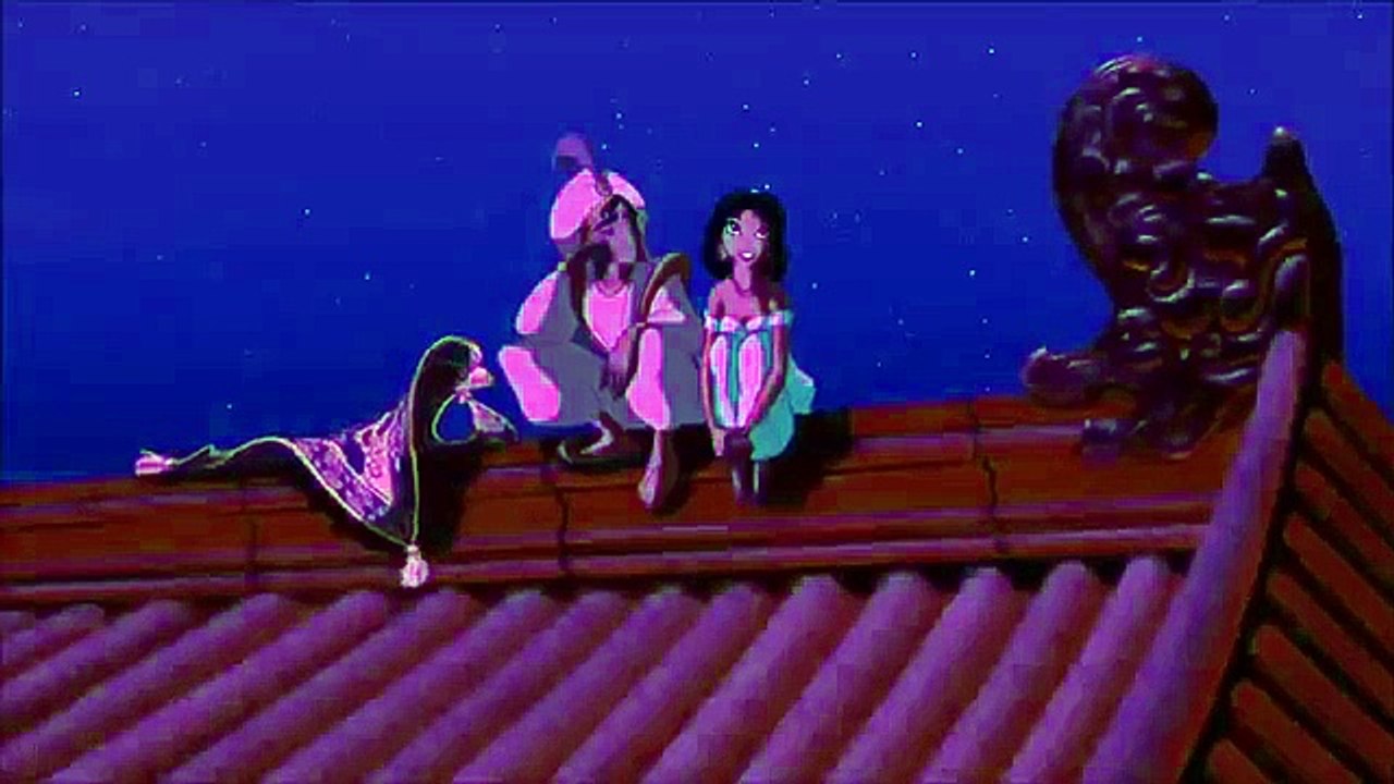 Aladdin and Jasmine first kiss HD video Dailymotion