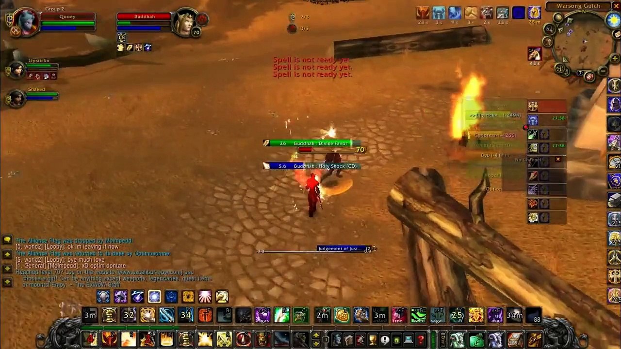 World of Warcraft (the burning crusade) - Retribution Paladin PvP.
