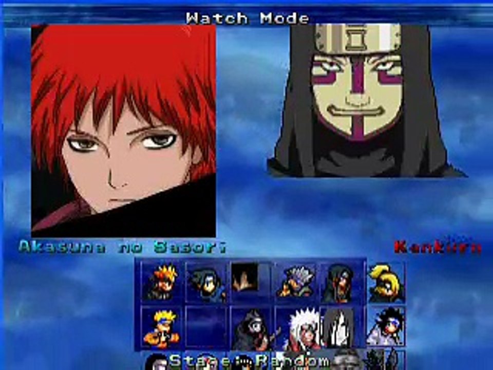 Sasori vs Kankuro MUGEN