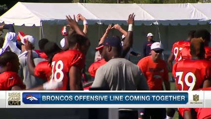 Will the Broncos youthful offensive line be prepared for the season?