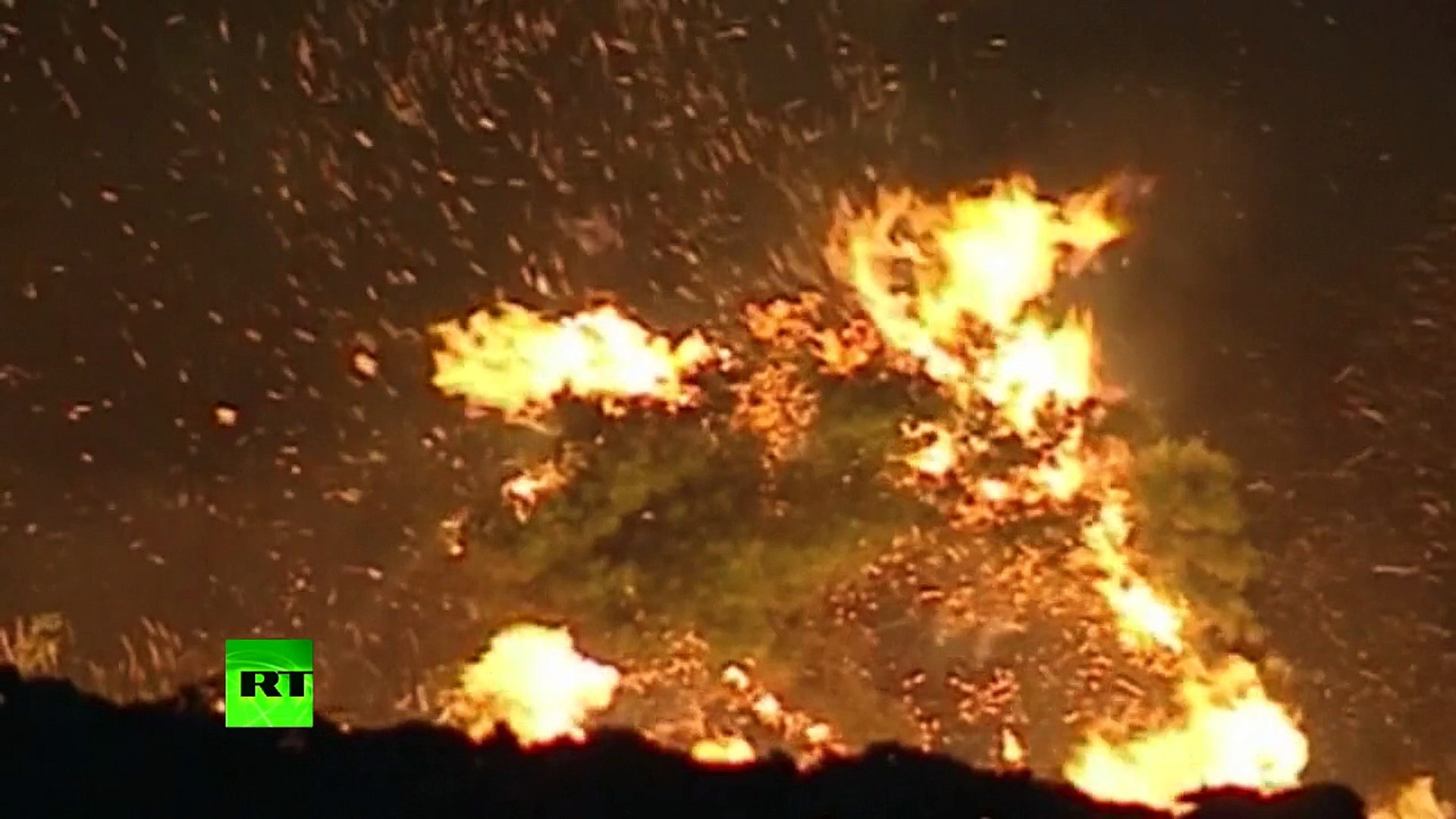 ⁣Des feux de forêt font rage dans le nord du Portugal