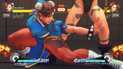 街頭霸王4 ChunLi 必殺技