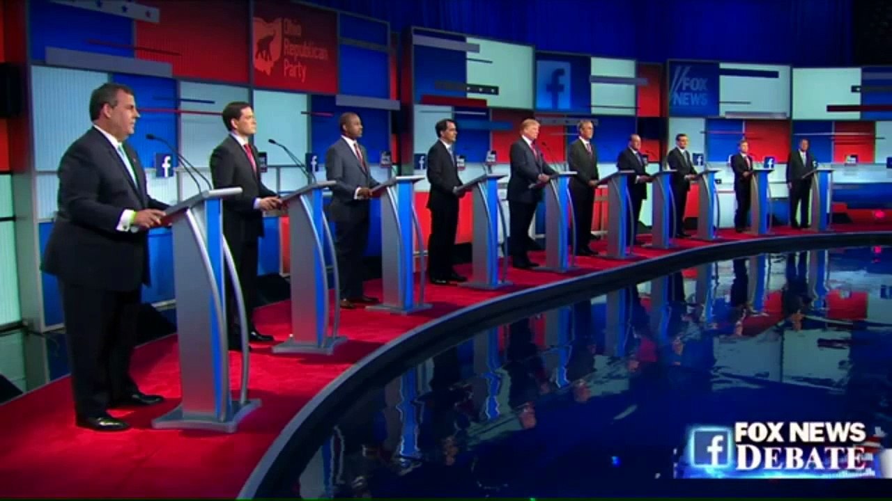 Compilation of Donald Trump in Republican Debate