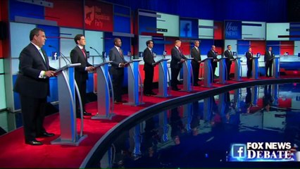 Compilation of Donald Trump in Republican Debate