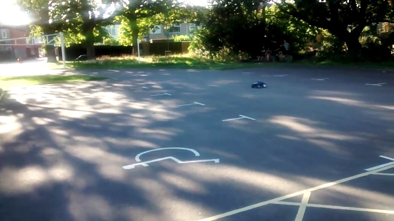 Bug Crusher RC Truck Crash