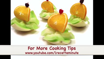 DIY: How to make a sailboat with a honeydew melon