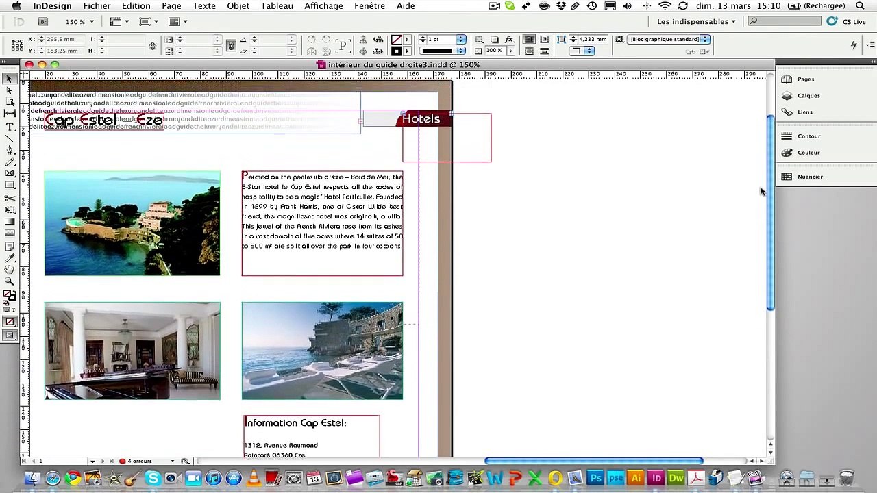 Tuto Mise en Page InDesign