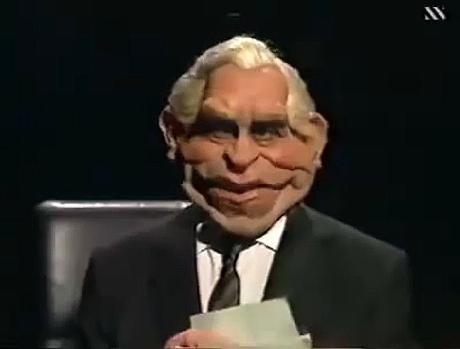 Yitzhak Shamir on Mastermind - Spitting Image