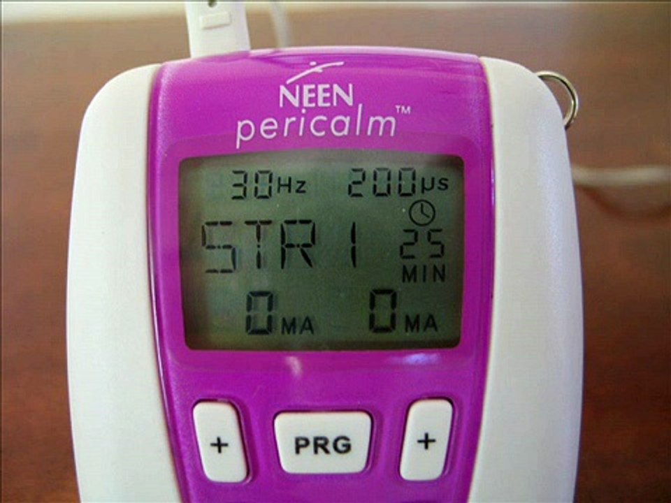 Pericalm Continence Stimulation Unit: how to use