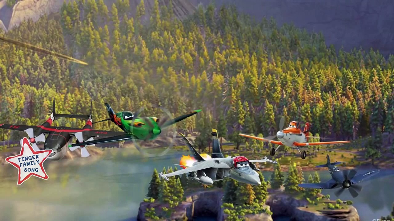 Disney Planes Fire and Rescue Finger Family Collection Finger Family Songs Nursery Rhymes