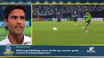 Golazo de Lionel Messi y Dani Alves en el entreno de Barcelona en Tbilisi