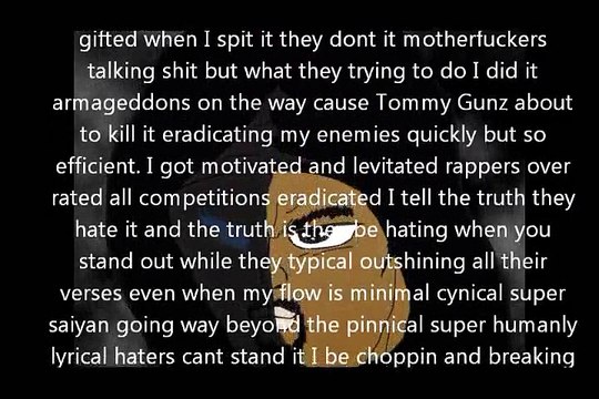 Worlds fastest rapper