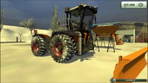 Landwirtschafts Simulator 2013 Mod Test #4 Claas3800 SaddleTrac v 1 Winter Kommunal