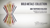 Tapered Blush Brush Tutorial: Bold Metals Collection | Real Techniques