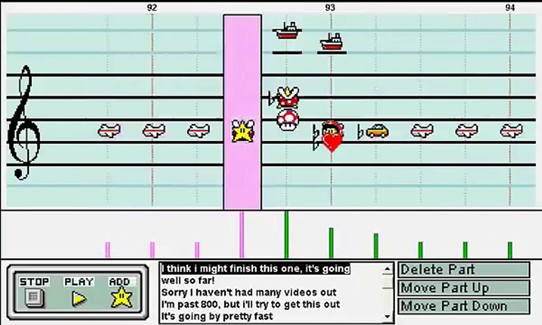 ⁣Mr. Brightside - The Killers - Mario Paint Composer