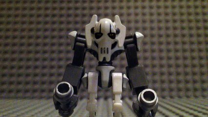 Star Wars: Ben Kenobi vs General Grievous in Lego